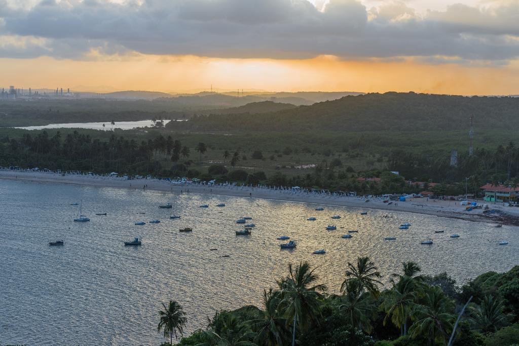 Sheraton Reserva Do Paiva Cabo de Santo Agostinho Δωμάτιο φωτογραφία Sunset at the mouth of the river