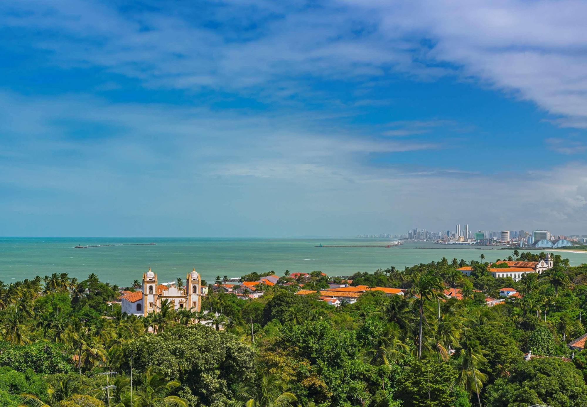 Sheraton Reserva Do Paiva Cabo de Santo Agostinho Εξωτερικό φωτογραφία View of the city from the hill of the same name